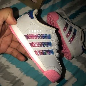 Baby girl adidas samoa